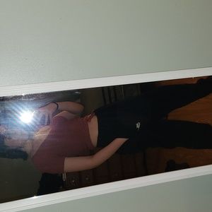 Drawstring knitted crop top